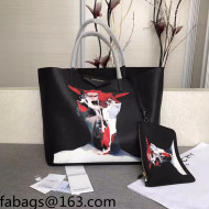 Givenchy Black Calfskin Tote Bag 38cm 8841 16