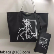 Givenchy Black Calfskin Tote Bag 38cm 8841 05