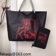 Givenchy Black Calfskin Tote Bag 38cm 8841 03