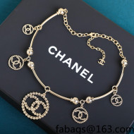 Chanel CC Collar Necklace 2021 18