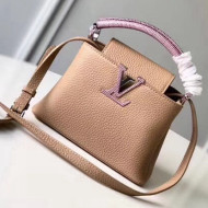 Louis Vuitton Taurillon Skin with Lizard Accents Capucines Mini Bag N94047 Tivoli 2018