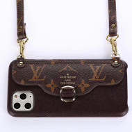 Louis Vuitton Monogram Canvas iPhone Clutch/Crossbody Bag Brown 06 2020