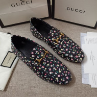 Gucci Liberty London Floral Loafers Black 2020