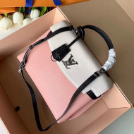 Louis Vuitton Lockme Ever One Top Handle Bag M52787 Pink/White 2019