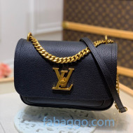 Louis Vuitton Lockme Chain PM Shoulder Bag M57073 Black 2020