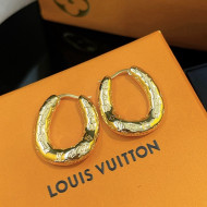 Louis Vuitton U-Shaped Stud Earrings Gold 2021 39