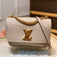 Louis Vuitton Lockme Chain PM Shoulder Bag M57072 Gray 2020