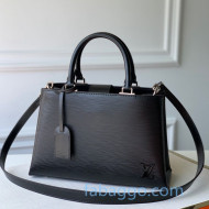 Louis Vuitton Kleber Top Handle Bag in Epi Leaather M51333 Black 2020