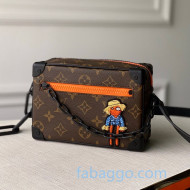 Louis Vuitton Men's Zoooom with Friends Mini Soft Trunk Box Bag in Monogram Canvas M80159 2020
