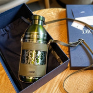 Dior Aqua Bottle 500ml with Shoulder Strap Olive Green 2022