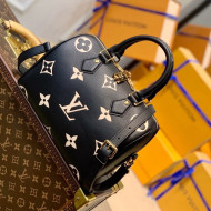 Louis Vuitton Speedy 25 Bag in Gaint Monogram Leather M58947 Black 2021