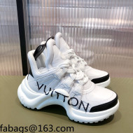 Louis Vuitton LV Archlight Leather Sneakers White 2021 112461