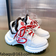 Louis Vuitton LV Archlight Love Sneakers White/Red 2021 112465