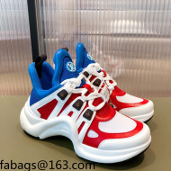 Louis Vuitton LV Archlight Sneakers Blue/White/Red 2021 112468