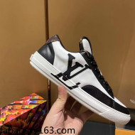 Louis Vuitton Charlie Calfskin Low-top Sneakers White/Black 2021