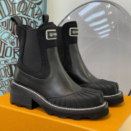 Louis Vuitton LV Beaubourg Ankle Boots Black 2021 112484