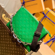 Louis Vuitton Coussin MM Bag in Patent Monogram Leather M57783 Green 2021