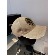 Louis Vuitton LV Patch Canvas Baseball Hat Gold 2022 031103