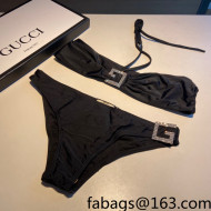 Gucci Crystal G Swimwear Black 2022 0310103