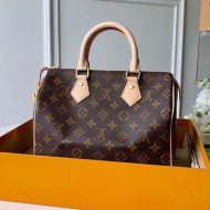 Louis Vuitton Speedy 25 Monogram Canvas Top Handle Bag M41109 2020