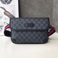 Gucci GG Black Slim Belt Bag 598113 2020