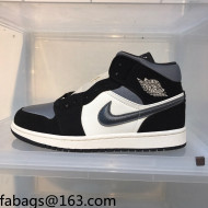 Nike Air Jordan AJ1 Mid-top Sneakers Grey 2021 112373