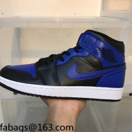Nike Air Jordan AJ1 Mid-top Sneakers Royal Blue 2021 112375