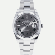 SUPER QUALITY – Rolex Datejust 126300 – Men: Dial Color – Gray, Bracelet - Stainless Steel, Case Size – 41mm, Max. Wrist Size - 7 inches