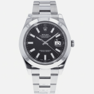 SUPER QUALITY – Rolex Datejust II 116300 – Men: Dial Color – Black, Bracelet - Stainless Steel, Case Size – 41mm, Max. Wrist Size - 7.25 inches