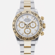 SUPER QUALITY – Rolex Daytona 116503 – Men: Dial Color – White, Bracelet - Yellow Gold Plated, Stainless Steel, Case Size – 40mm, Max. Wrist Size - 7.5 inches