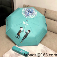Tiffany Love Lock Umbrella Tiffany Blue 2022 51