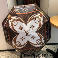 Louis Vuitton Monogram Bloom Umbrella Brown 2022 55