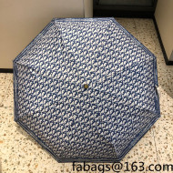 Dior Oblque Umbrella Blue 2022 07