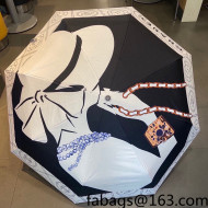 Chanel Coco Umbrella Black 2022 63