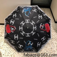 Chanel Bag Print Umbrella Black 2022 10