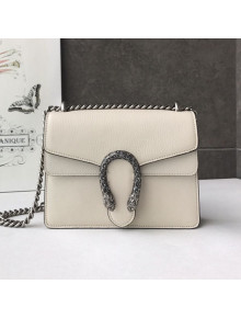 Gucci Dionysus Mini Leather Bag 421970 White 01
