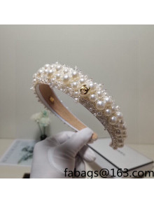 Chanel Pearl headband 2021 122154