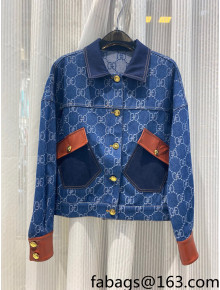 Gucci Denim Jacket Blue 2022 01