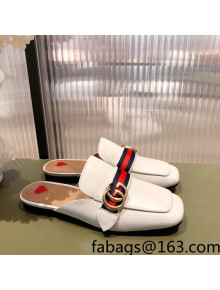 Gucci Leather Slippers/Mules White 2022 05