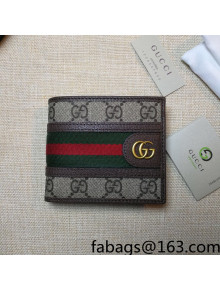 Gucci Ophidia GG Wallet 597606 Brown Leather 2022