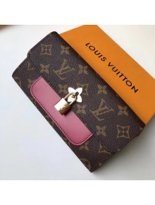Louis Vuitton Flower Wallet Raisin 2018