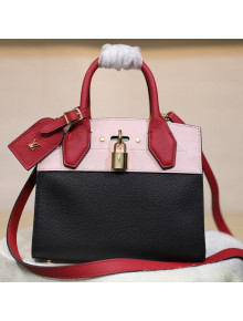 Louis Vuitton City Steamer Mini Top Handle Bag M53804 Red/Pink/Black 2019