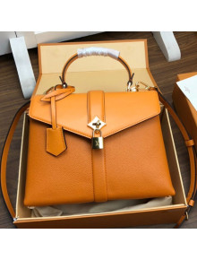 Louis Vuitton Padlock Rose des Vents PM Top Handle Bag M53818 Yellow 2019