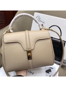 Celine Smooth Calfskin Small 16 Bag Beige 2019