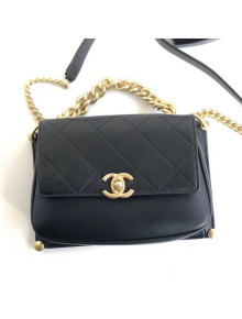 Chanel Calfsin & Gold-Tone Metal Small Flap Bag A57941 Black F/W 2018