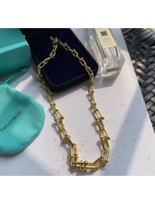 Tiffany & Co. Tiffany HardWear Graduated Link Necklace Gold 2020