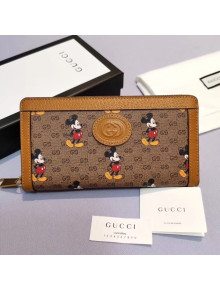 Gucci Disney x Gucci Mickey Mouse Zip Wallet 602532 2020