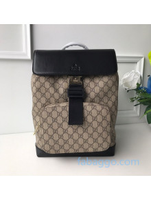 Gucci Men's GG Canvas Backpack 406398 Beige 2020