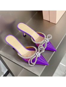 Mach & Mach TPU Heel Slide Sandals 6.5cm Purple 2021 98