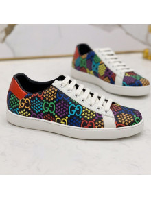 Gucci GG Star Psychedelic Ace Sneakers ‎610086 White 2020 (For Women and Men)